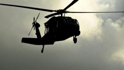 تحطّم مروحيّة وسط إيران