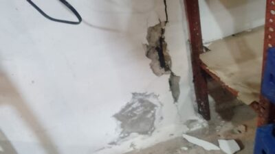 بعد ظهور تشققات.. إخلاء مبنى جديد في طرابلس